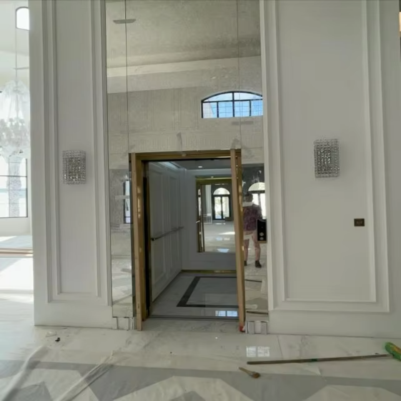 Szybka winda pasażerska VTEP112 Elevadores do szybkiego ruchu pionowego