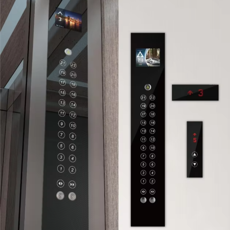 Części windy VTSP332 Kwadratowy przycisk ze światłem LED
