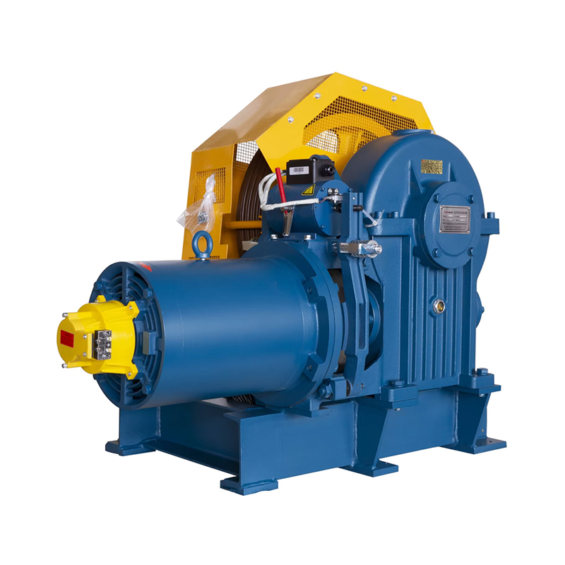 VTSP216 Nowe produkty YJF100K 320Kg-450Kg Części windy Torindrive Winda z przekładnią trakcyjną