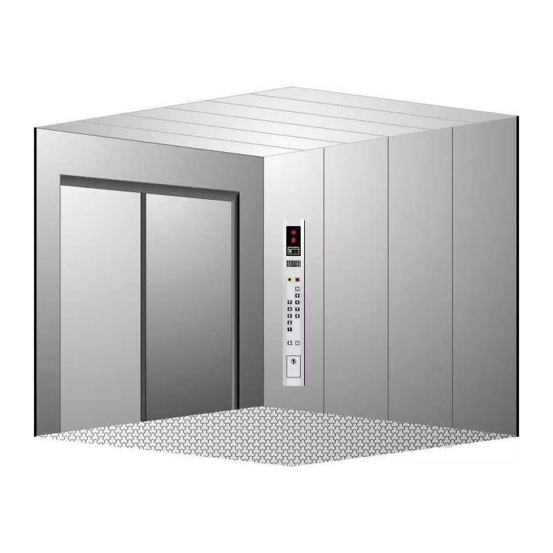 Części do wind VTSP132 Nowoczesny design Kabina windy ze stali nierdzewnej Rozmiar niestandardowy do projektów mieszkaniowych i komercyjnych