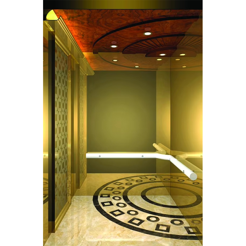 Luksusowa winda hotelowa VTSP133 z nowoczesnym designem ze stali nierdzewnej Premium Dostosowany kolor 1 rok gwarancji