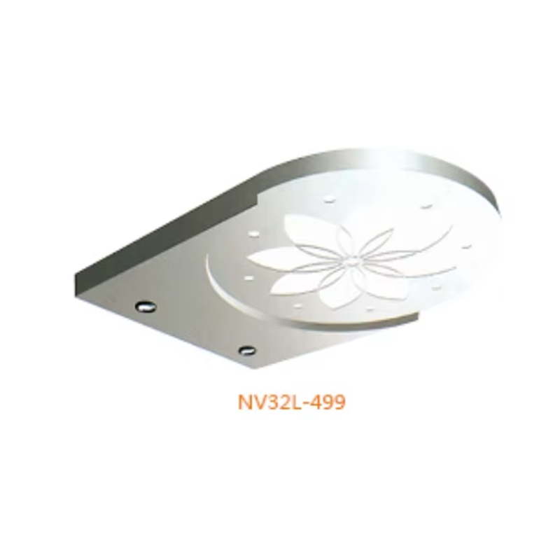 Części do modernizacji windy VTSP138 Dostosowane oświetlenie sufitowe windy LED Lustro Sufit podnośnikowy ze stali nierdzewnej